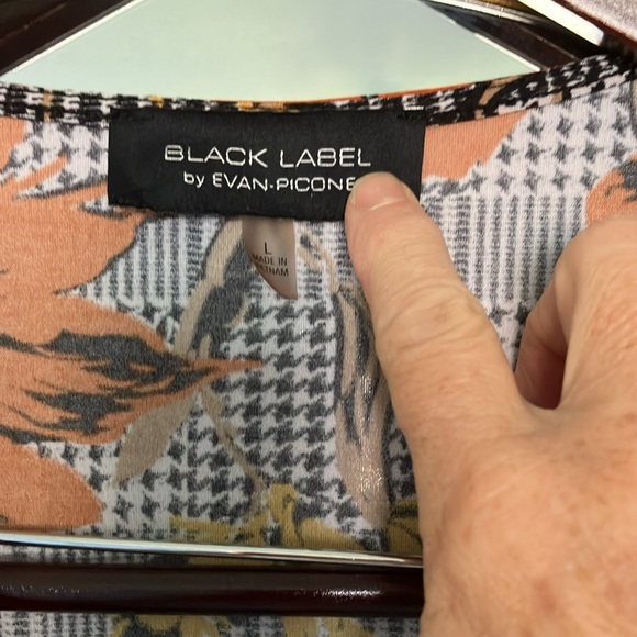 Evan Picone long sleeve.  Awesome fall colors! - Picture 3 of 9